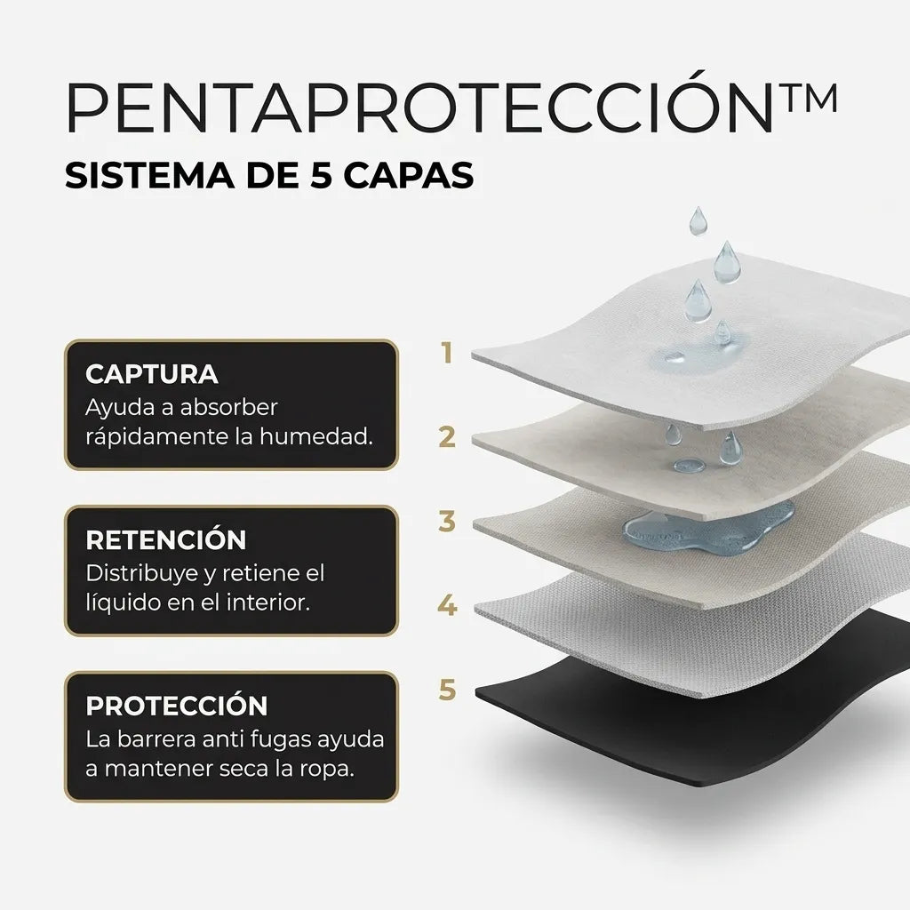 NOLEAK™ Boxers Protectores Antifugas para Hombre